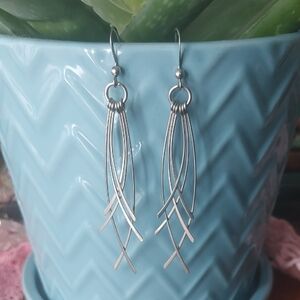 Tocara Dangle Earrings. Stainless Steel